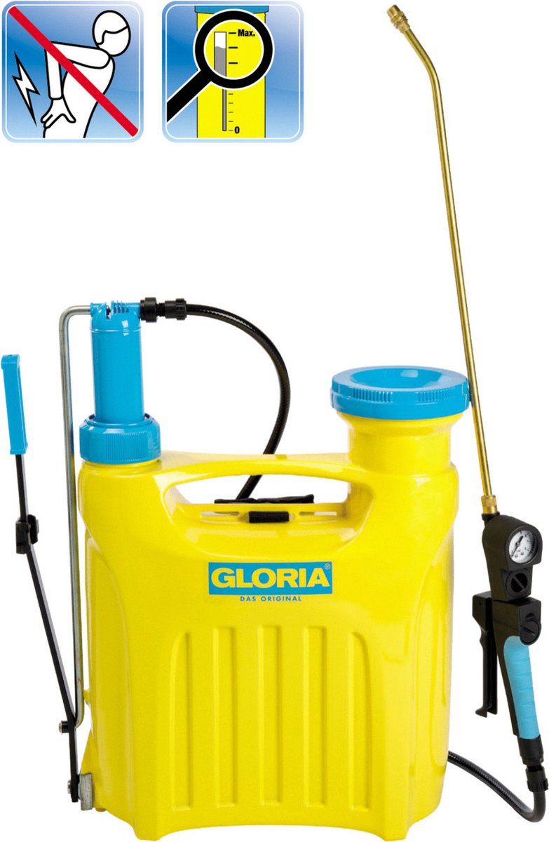 Pulvérisateur à dos 12 l Gloria Haus und Garten Hobby 1200 000056.0000
