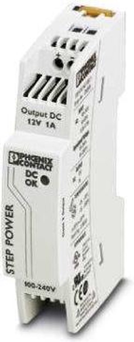 Alimentation rail DIN Phoenix Contact STEP-PS/1AC/12DC/1 2868538 12 V/DC 1.1 A 12 W 1 x 1 pc(s)