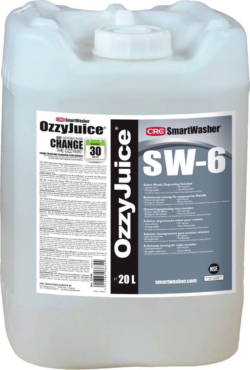 CRC Nettoyant OzyJuice SW-6 32949-AA 20 l