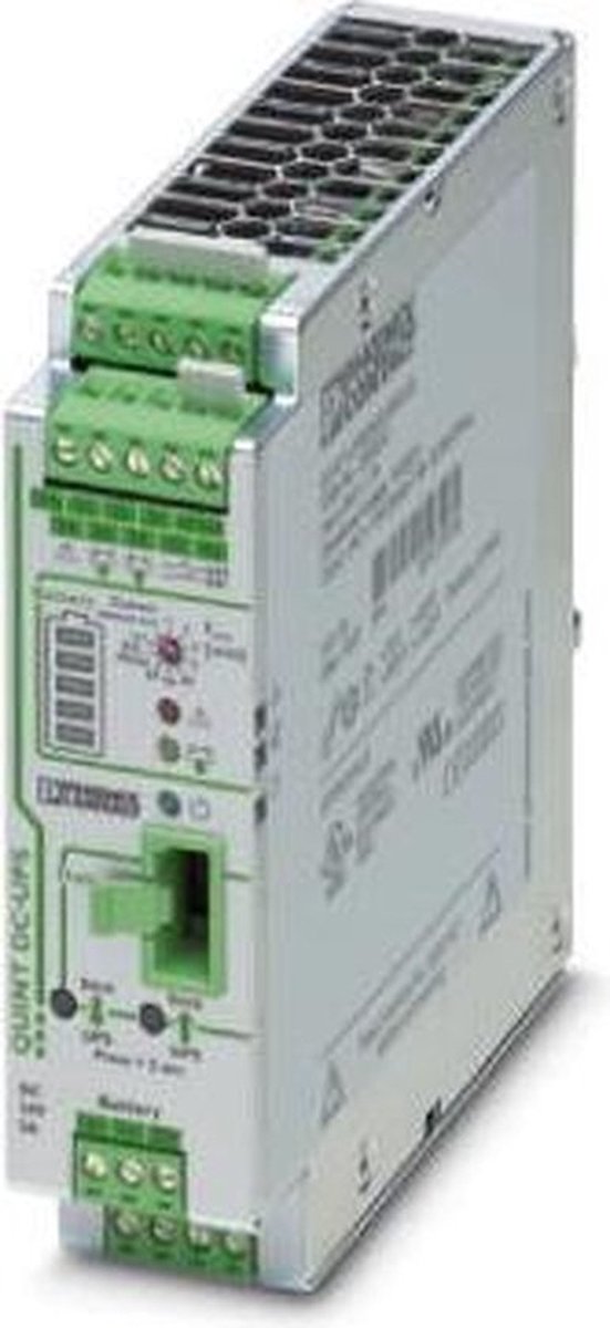 Onduleur (ASI) industriel - Installation (rail DIN) Phoenix Contact QUINT-UPS/ 24DC/ 24DC/ 5