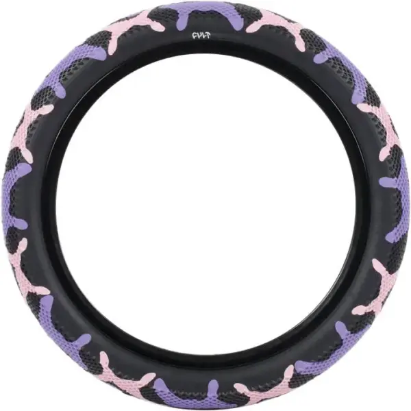 Pneu BMX Cult x Vans Waffle 14" (2.2" - Purple Camo)