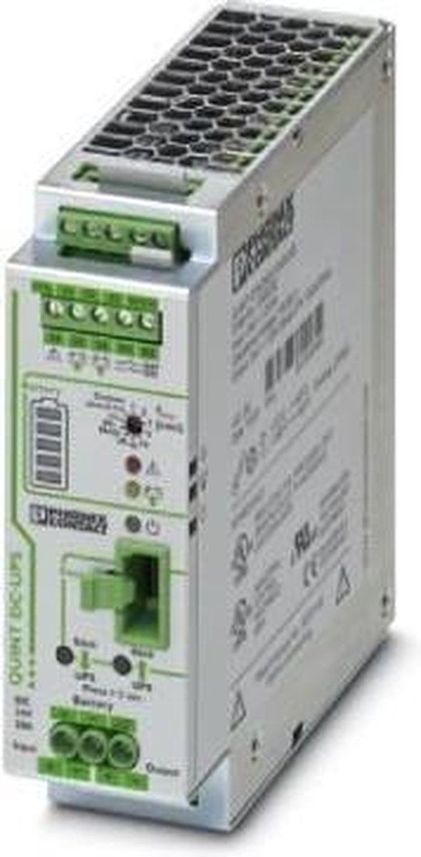 Onduleur (ASI) industriel - Installation (rail DIN) Phoenix Contact QUINT-UPS/ 24DC/ 24DC/20