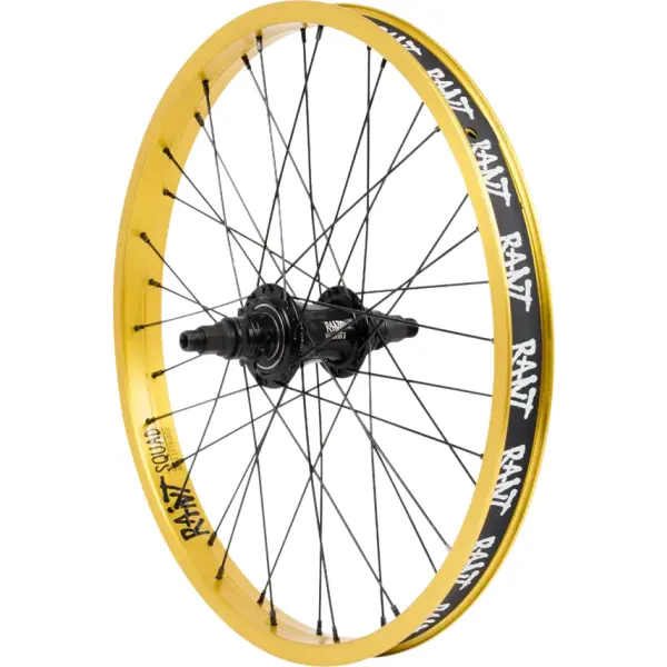 Rant Moonwalker 20" V2 BMX Freecoaster Roda Traseira (Matte Gold - Left hand drive)