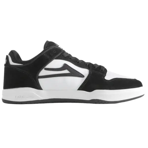 Ténis Skate Lakai Telford Low (Black White Suede - 44.5)