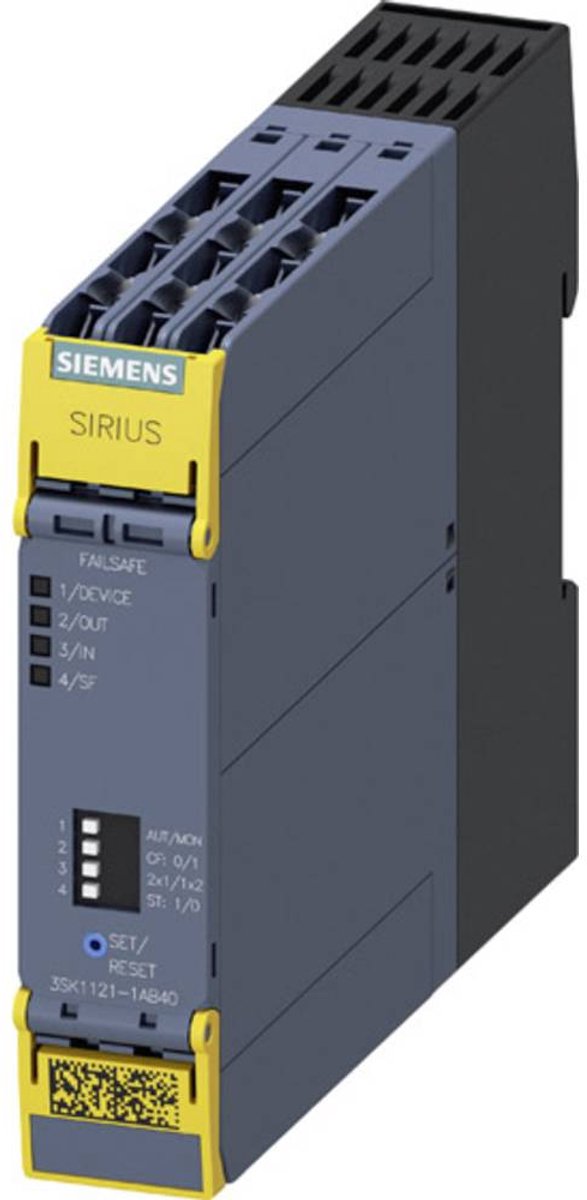 Siemens 3SK1121-1AB40 3SK11211AB40 Bloc logique de sécurité 24 V/DC Courant nominal 5 A