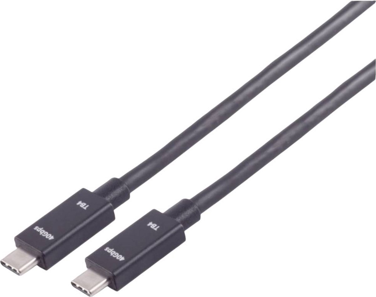 Câble de connexion USB-C ®, TB4, UltraFlex, 1,5 m mâle 10080134 BKL Electronic Contenu: 1 pc(s)