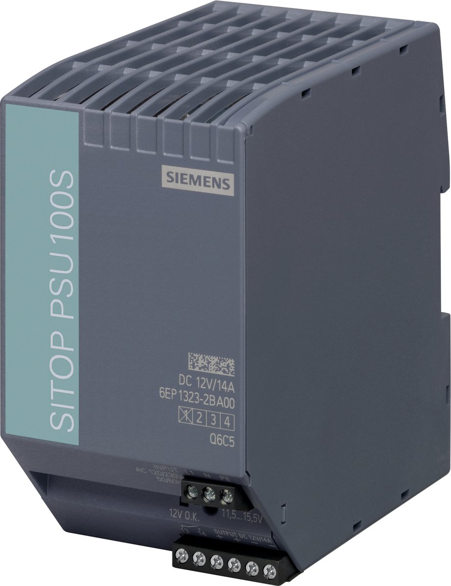 Alimentation rail DIN Siemens SITOP PSU100S 12 V/14 A 12 V/DC 14 A 120 W 1 x
