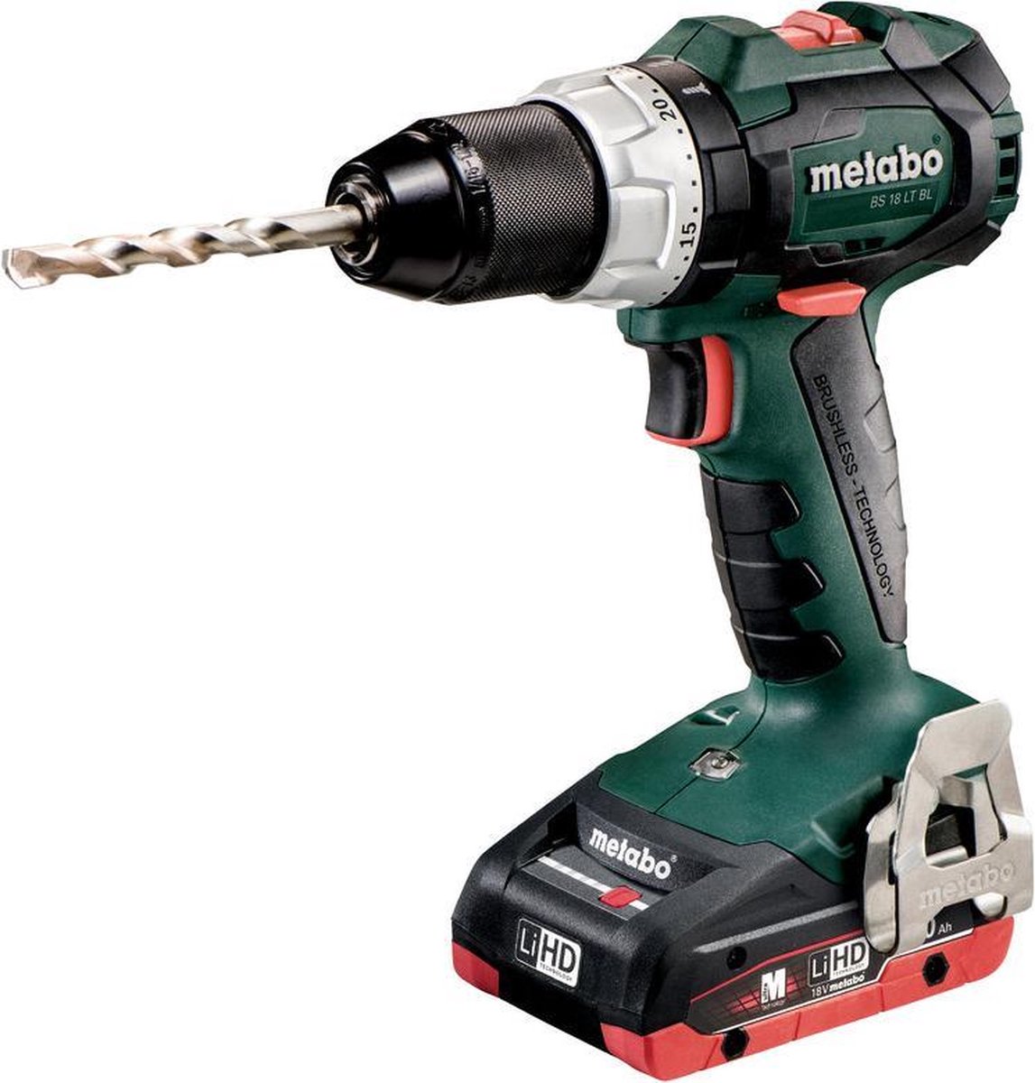 Perceuse-visseuse sans fil Metabo BS 18 LT BL 602325800 18 V 4 Ah LiHD