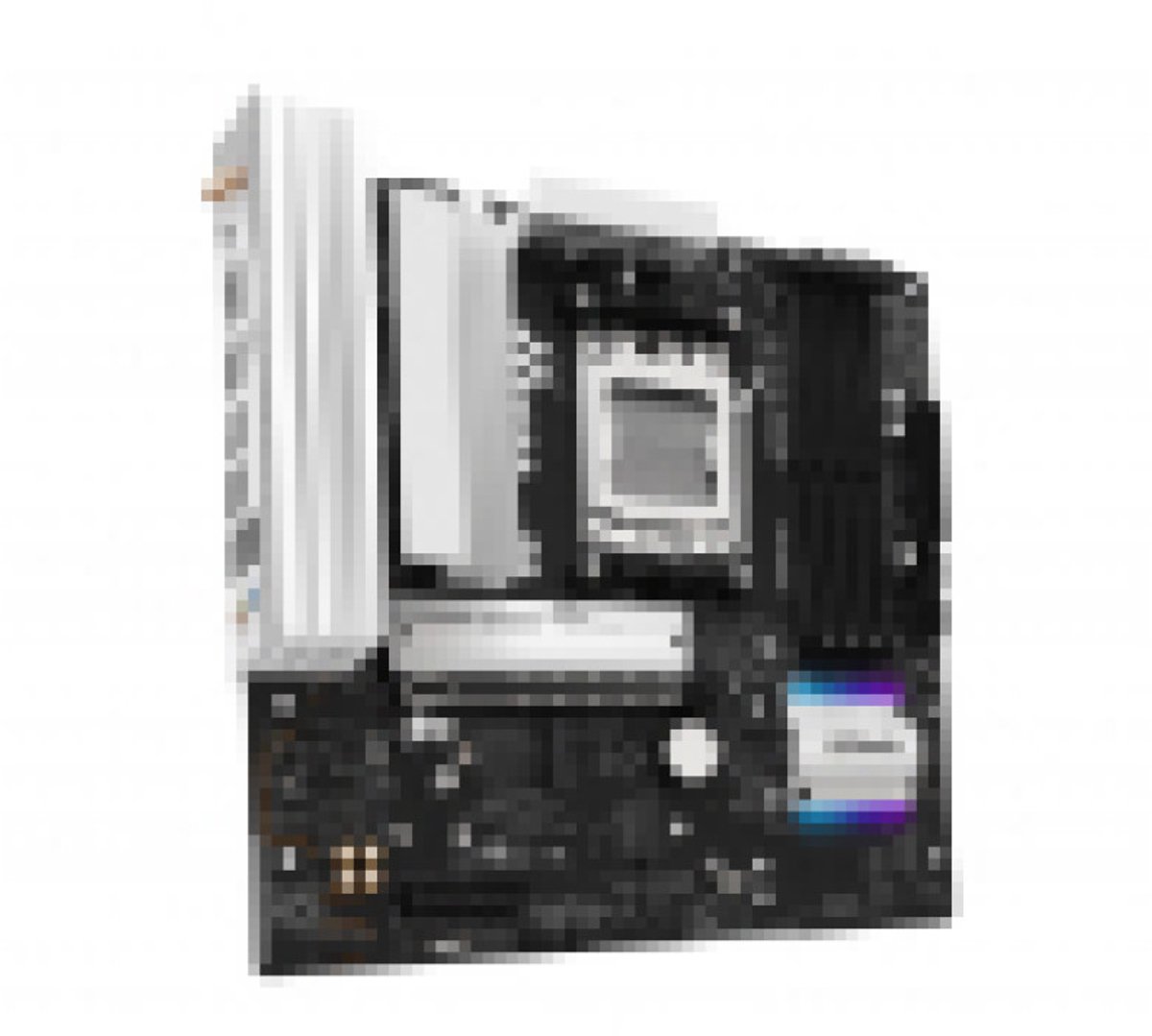 ASRock A620AM Pro RS Carte mère Socket (PC) AMD® AM5 Facteur de forme (détails) Micro-ATX Chipset de la carte mère AMD® A620A