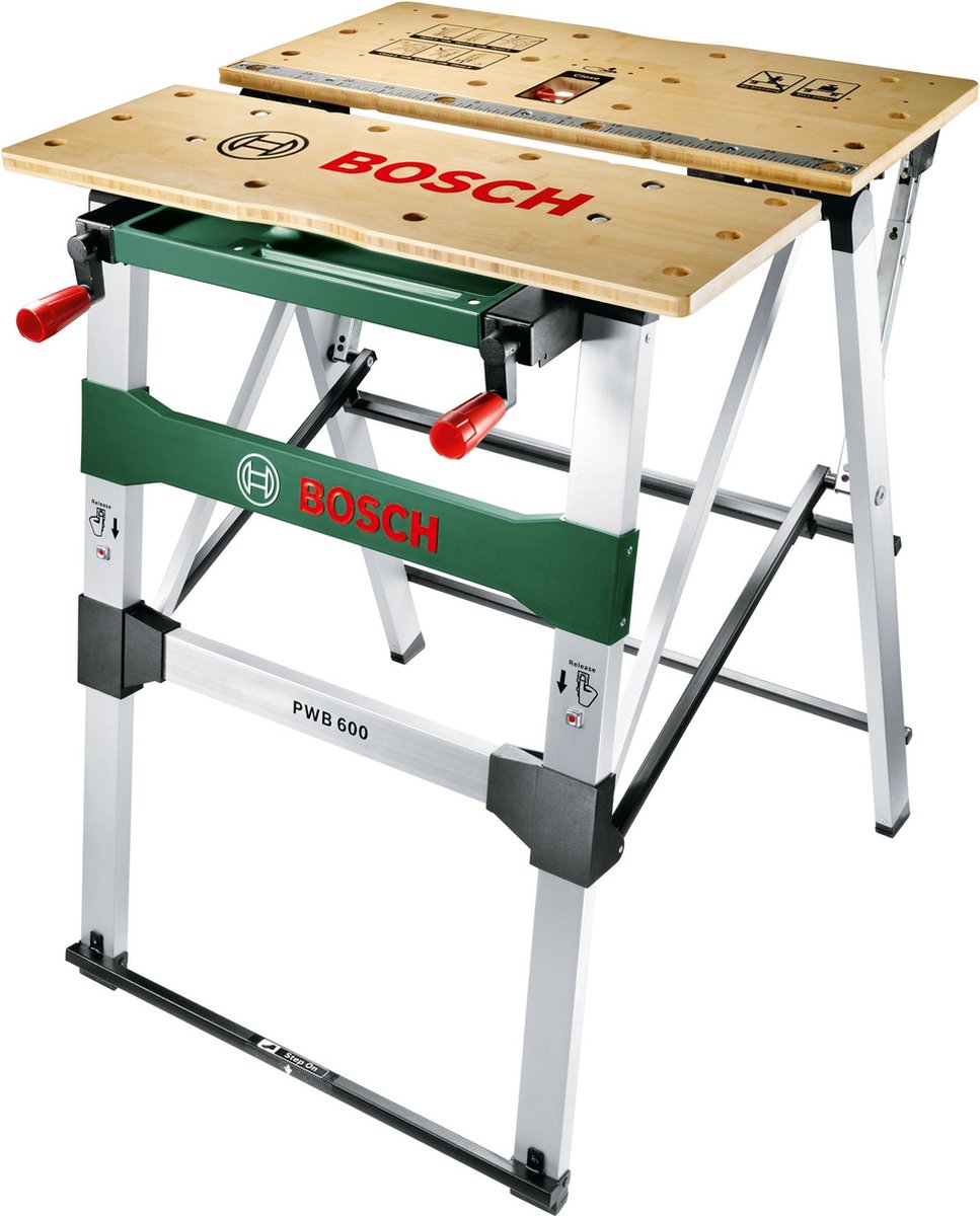 Table de travail 840 x 640 x 90 mm Bosch PTB 600