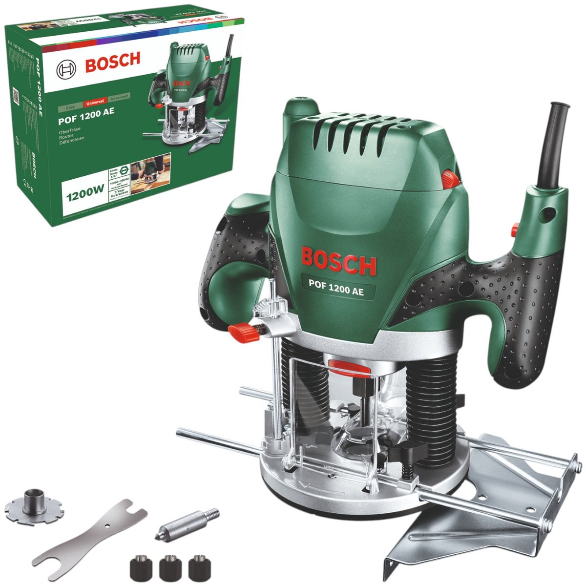 Bosch Home and Garden Défonceuse 060326A100 POF 1200 AE 1200 W