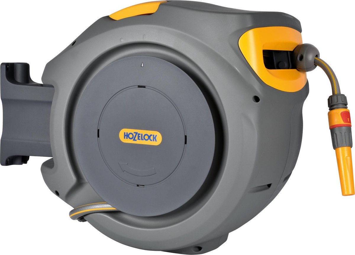 Hozelock 2401 0000 Auto Reel 20 Dévidoir de tuyau 20 m 1 pc(s) gris, jaune
