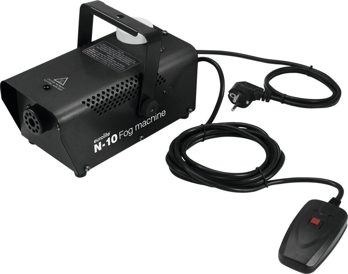 Eurolite N-10 Machine à brouillard avec indicateur du niveau de remplissage, avec télécommande filaire