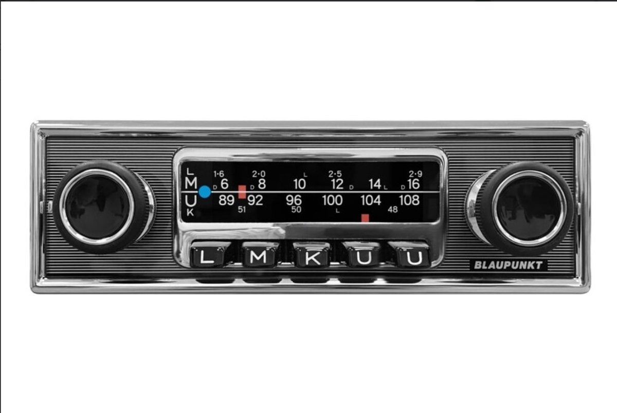 Blaupunkt RETRO CAR RADIO FRANKFURT STEREO MB Autoradio design rétro