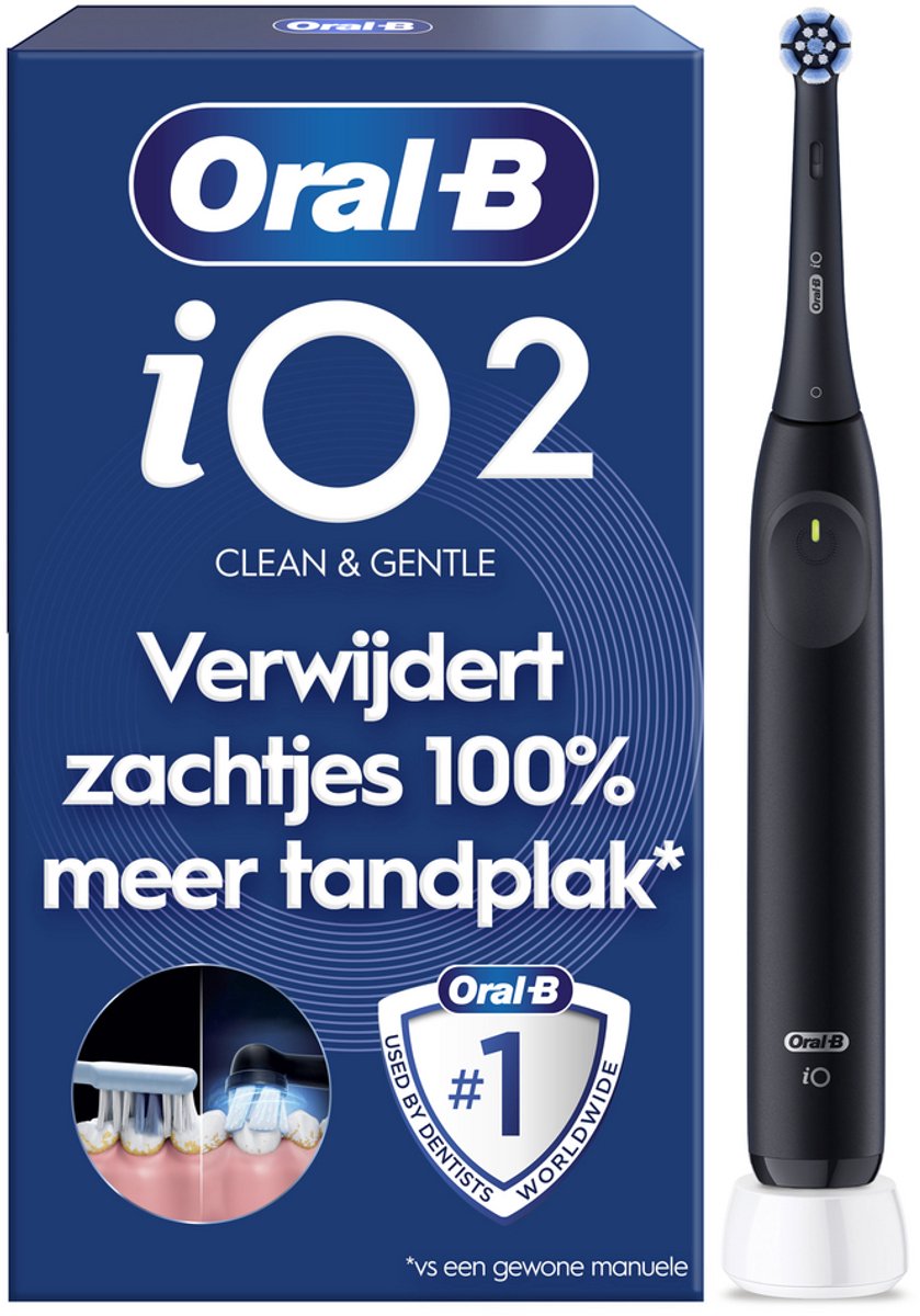 Oral-B Braun Oral-B iO Series 2 Night Black 8700216612272 Brosse à dents électrique noir