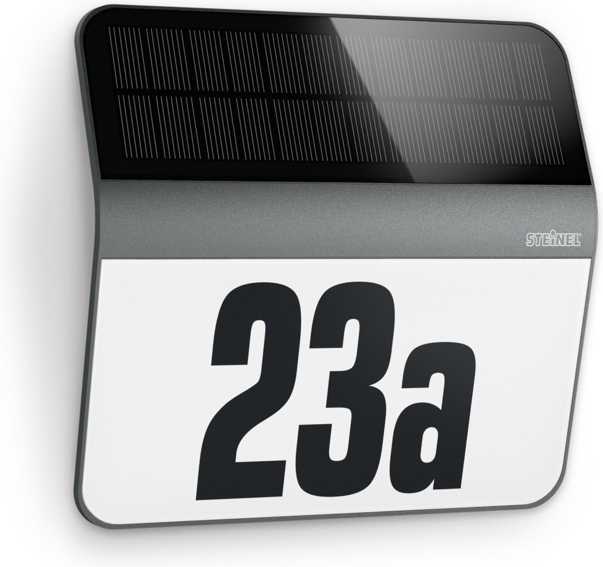 Steinel XSolar LH-N 035730 Eclairage solaire pour numéro de maison LED LED intégrée 0.03 W anthracite