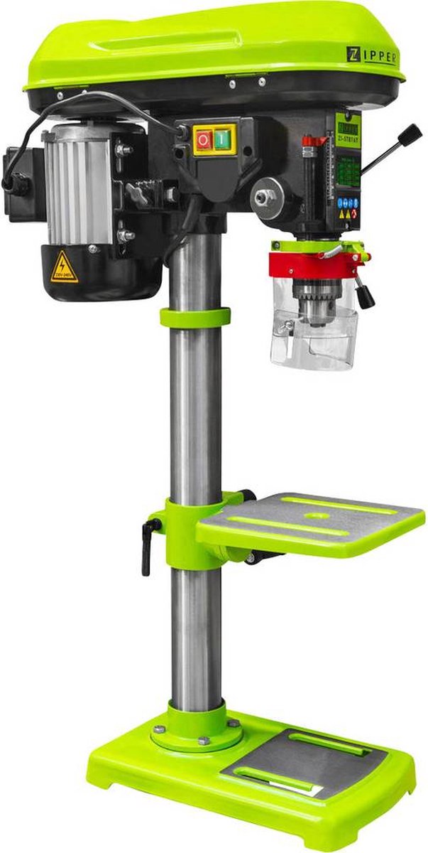 Zipper ZI-STB16T Perceuse à colonne détabli 630 W Hauteur totale 710 mm 230 V