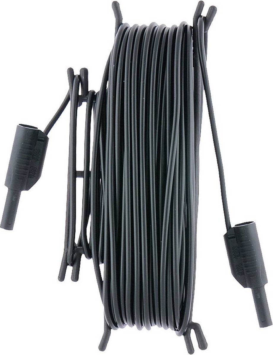 Metrel A 1153 Cordon de mesure de sécurité banane mâle 4 mm banane mâle 4 mm 20.00 m noir 1 pc(s)