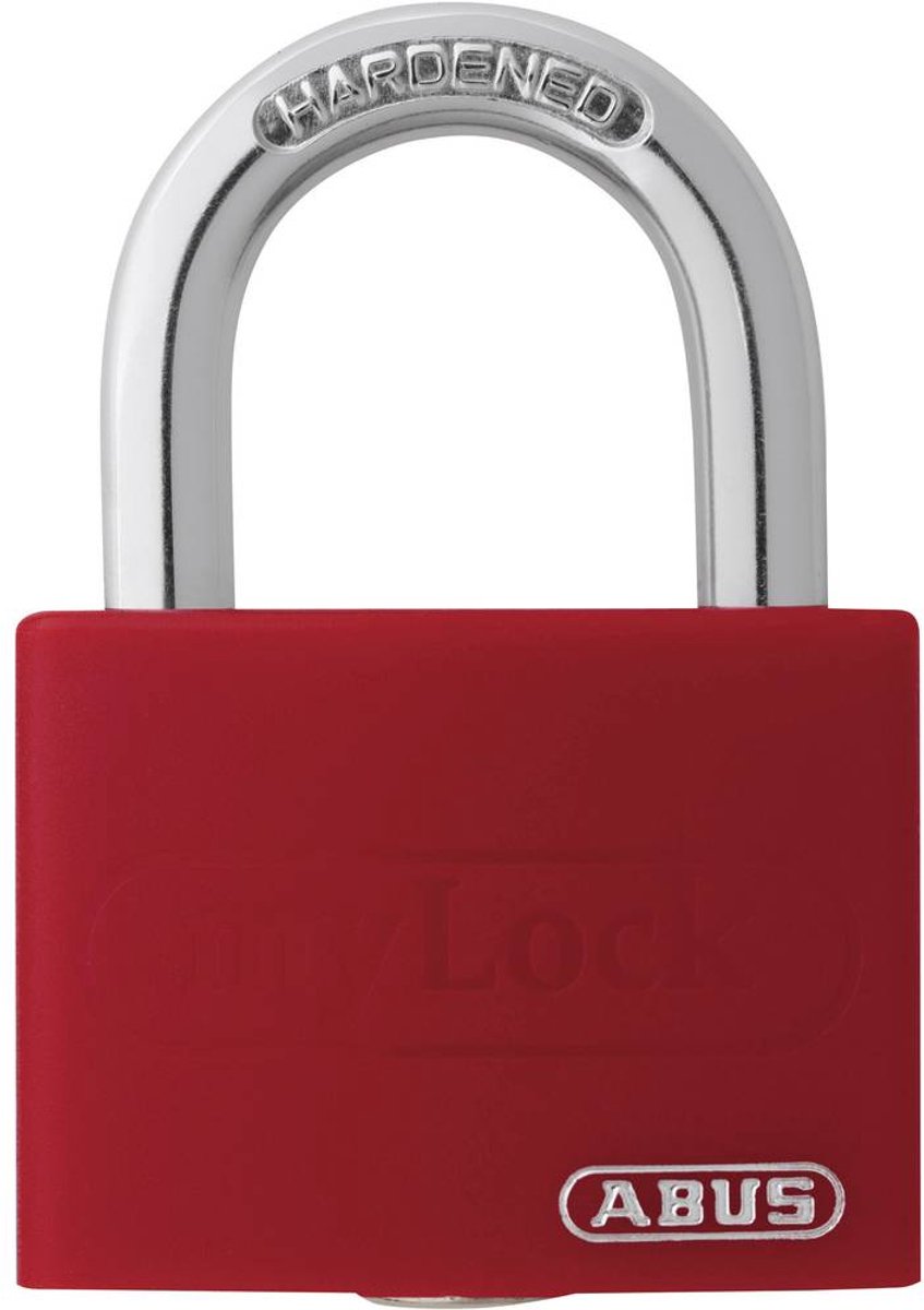 Cadenas ABUS ABVS50011 rouge avec serrure à clé