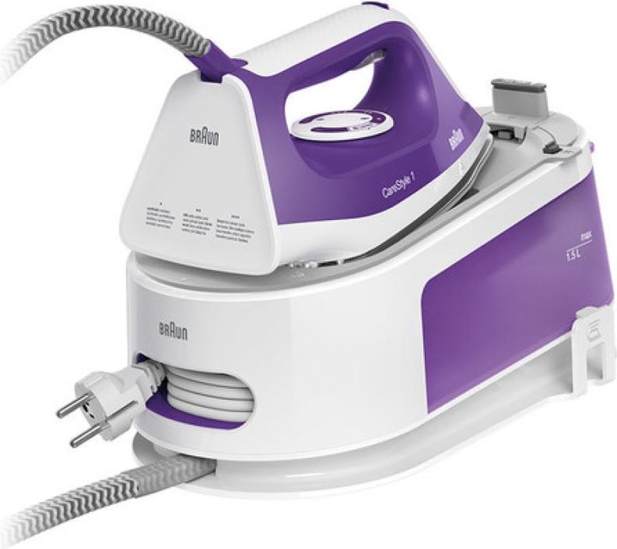 Braun IS 1014 VI 0128802001 Centrale vapeur 2200 W blanc, lilas