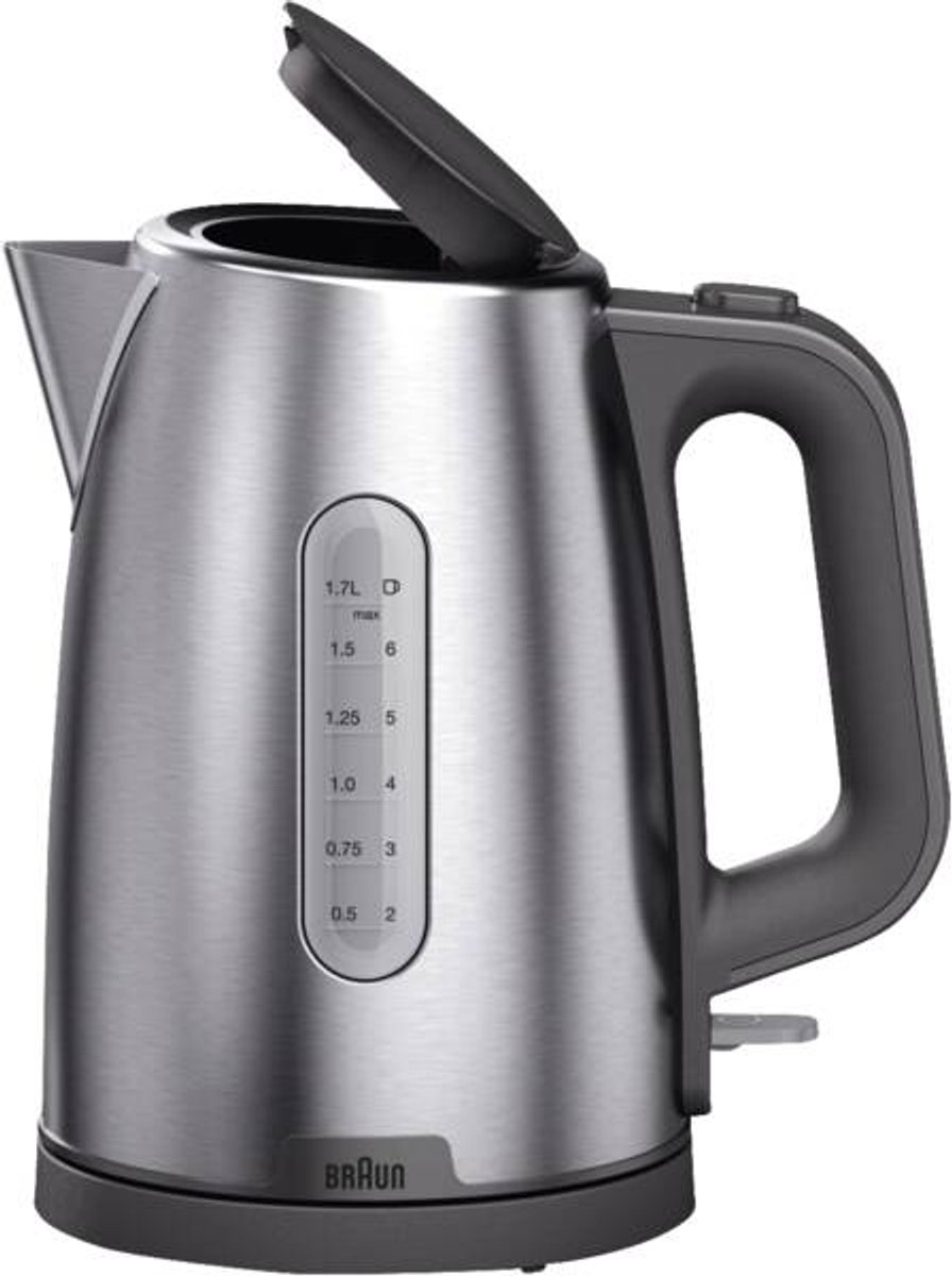 Braun WK 1500 GY Bouilloire sans BPA gris Contenance: 1.7 l