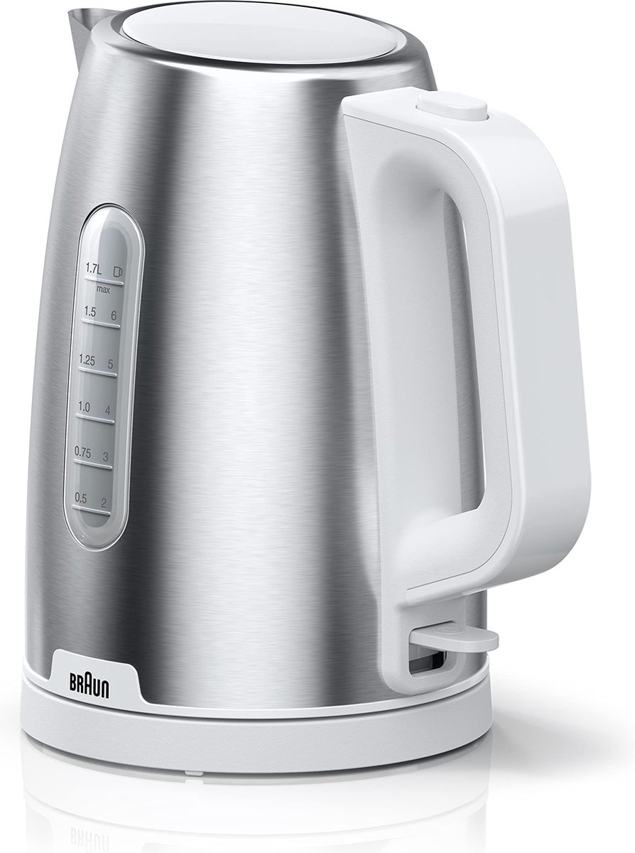 Braun WK 1500 WH Bouilloire sans BPA blanc Contenance: 1.7 l