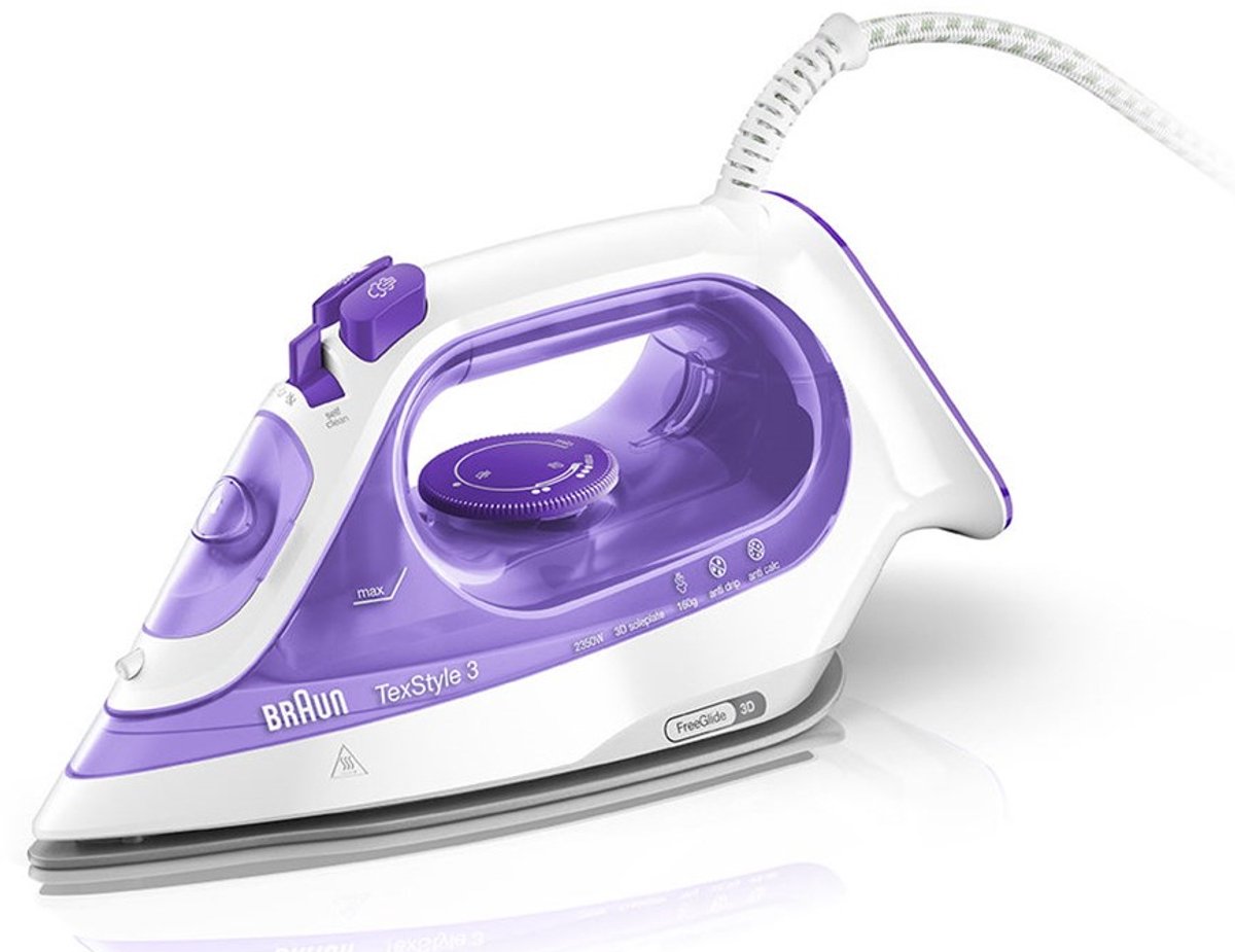 Braun SI 3042 VI 0127405002 Fer à repasser à vapeur 2350 W violet