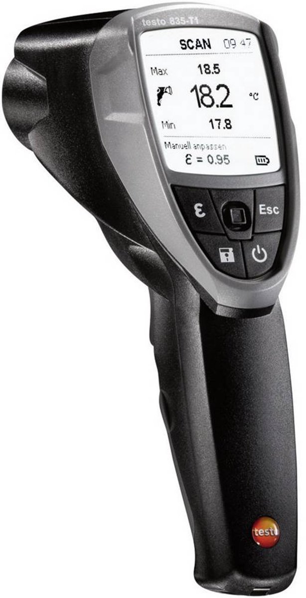 testo 835-T1 Thermomètre infrarouge Optique 50:1 -30 - +650 °C mesure par contact