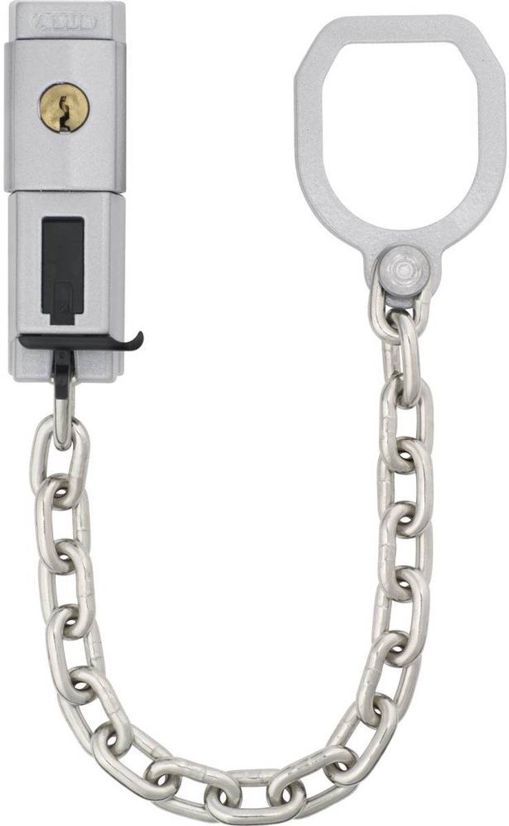 ABUS ABTS21542 Chaîne de porte avec anneau argent