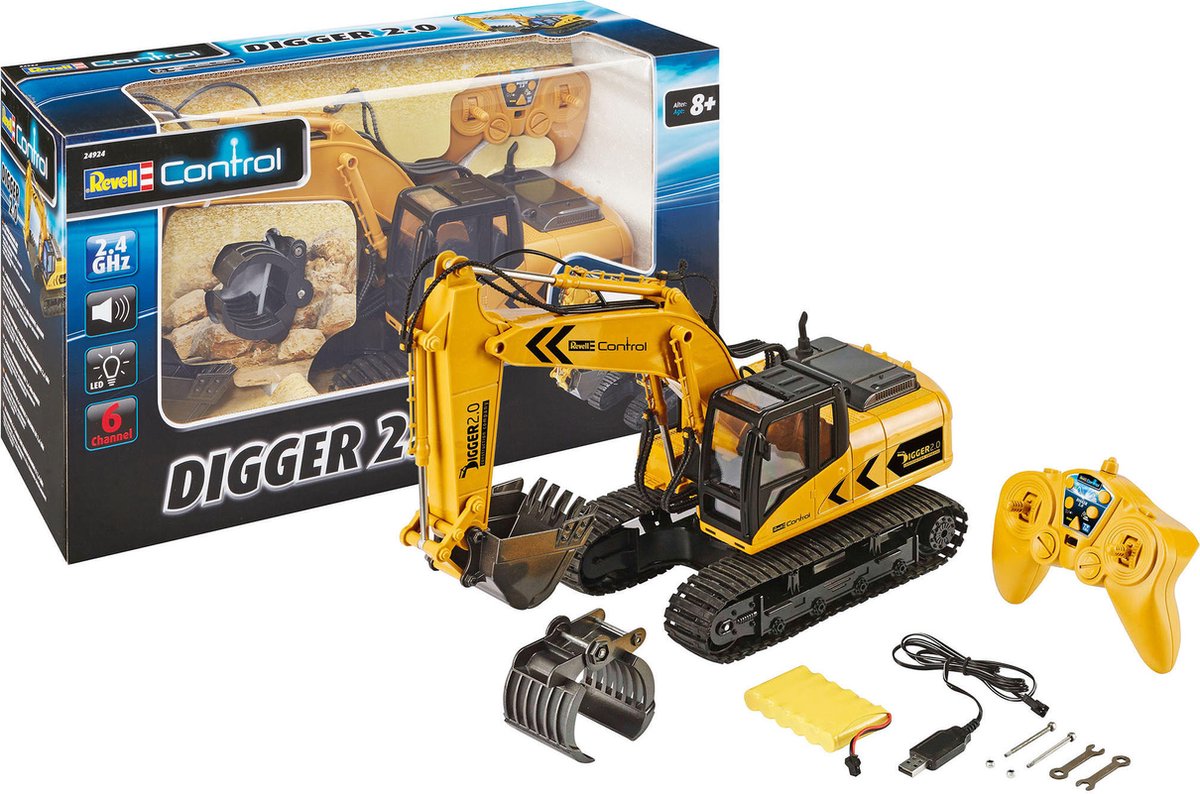 Véhicule de chantier Revell Control 24924 prêt à fonctionner (RtR) 1:16