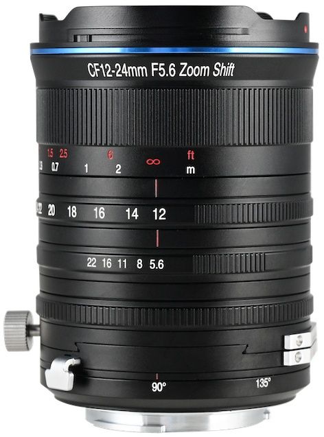 Laowa 12-24mm f/5.6 Zoom Shift CF - Zoomlens - Handmatige focus - Stofbestendig