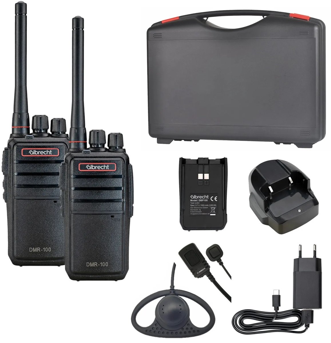 Albrecht DMR-100 29510.S2 Emetteur-récepteur PMR