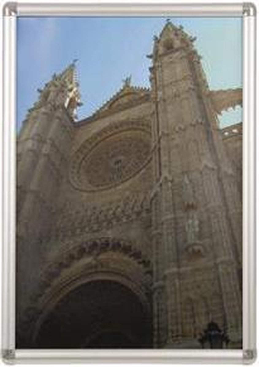Franken BS0703 Cadre photo amovible Format du papier: DIN A2 (l x H x P) 45 x 62.4 x 1.2 cm argent