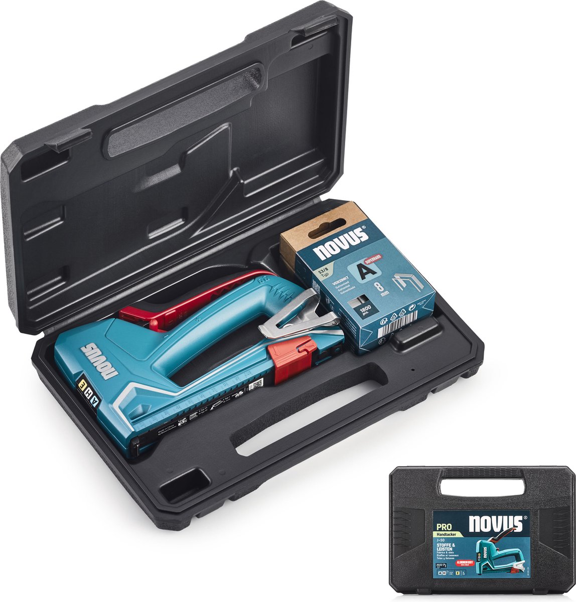 Novus Tools J-50 Set 030-0469 Agrafeuse manuelle Longueur de lagrafe 6 - 14 mm
