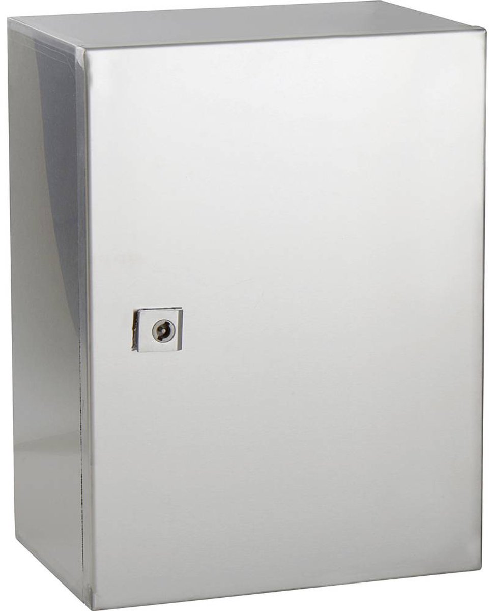 TRU COMPONENTS TC-SS403020 Armoire de commande 30 x 40 x 20 acier inoxydable gris clair 1 pc(s)