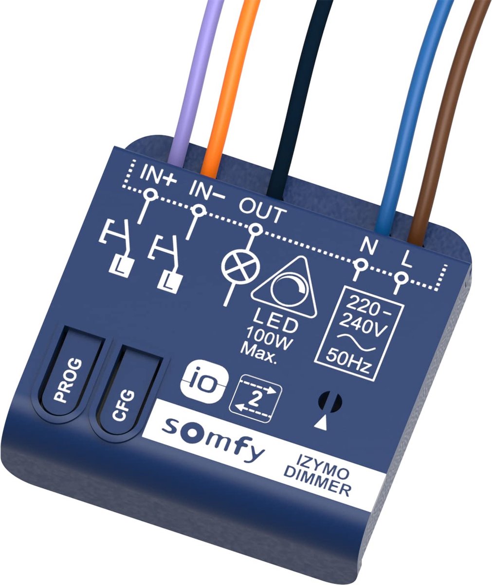 Somfy io 1822663 Accessoire pour système dalarme sans fil Récepteur sans fil