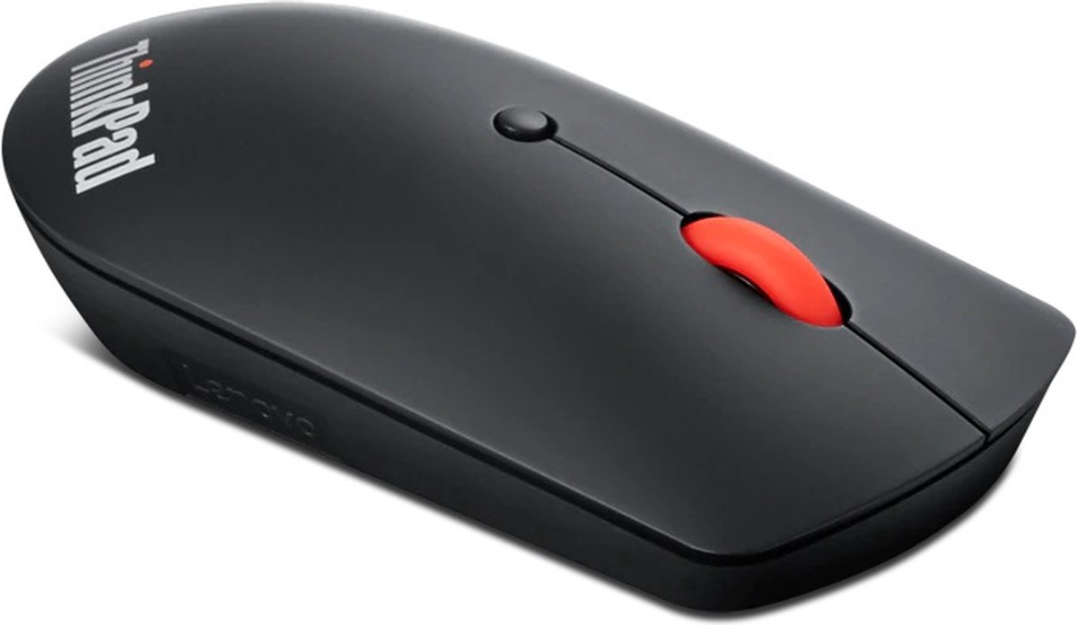 Lenovo ThinkPad Silent Souris Bluetooth optique noir 3 Boutons 800 dpi, 1600 dpi, 2400 dpi
