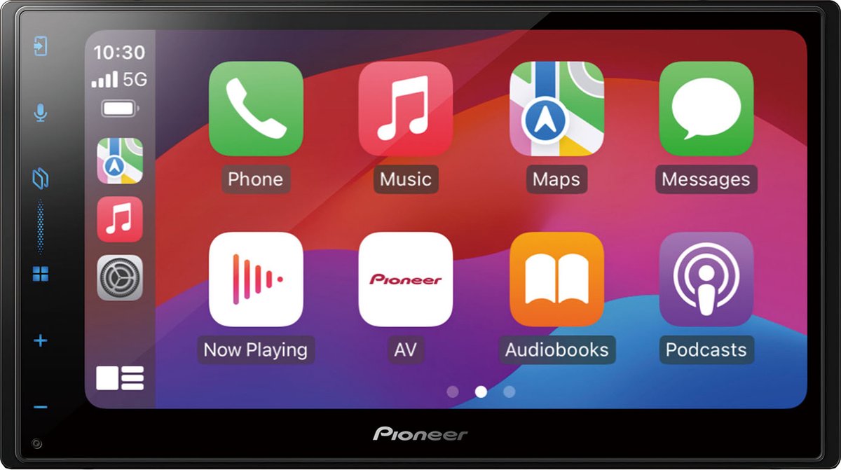Pioneer SPH-DA77DAB Ampli-tuner multimédia port pour commande au volant, connexion possible à une caméra de recul, Apple CarPlay, tuner DAB+, Android Auto™,