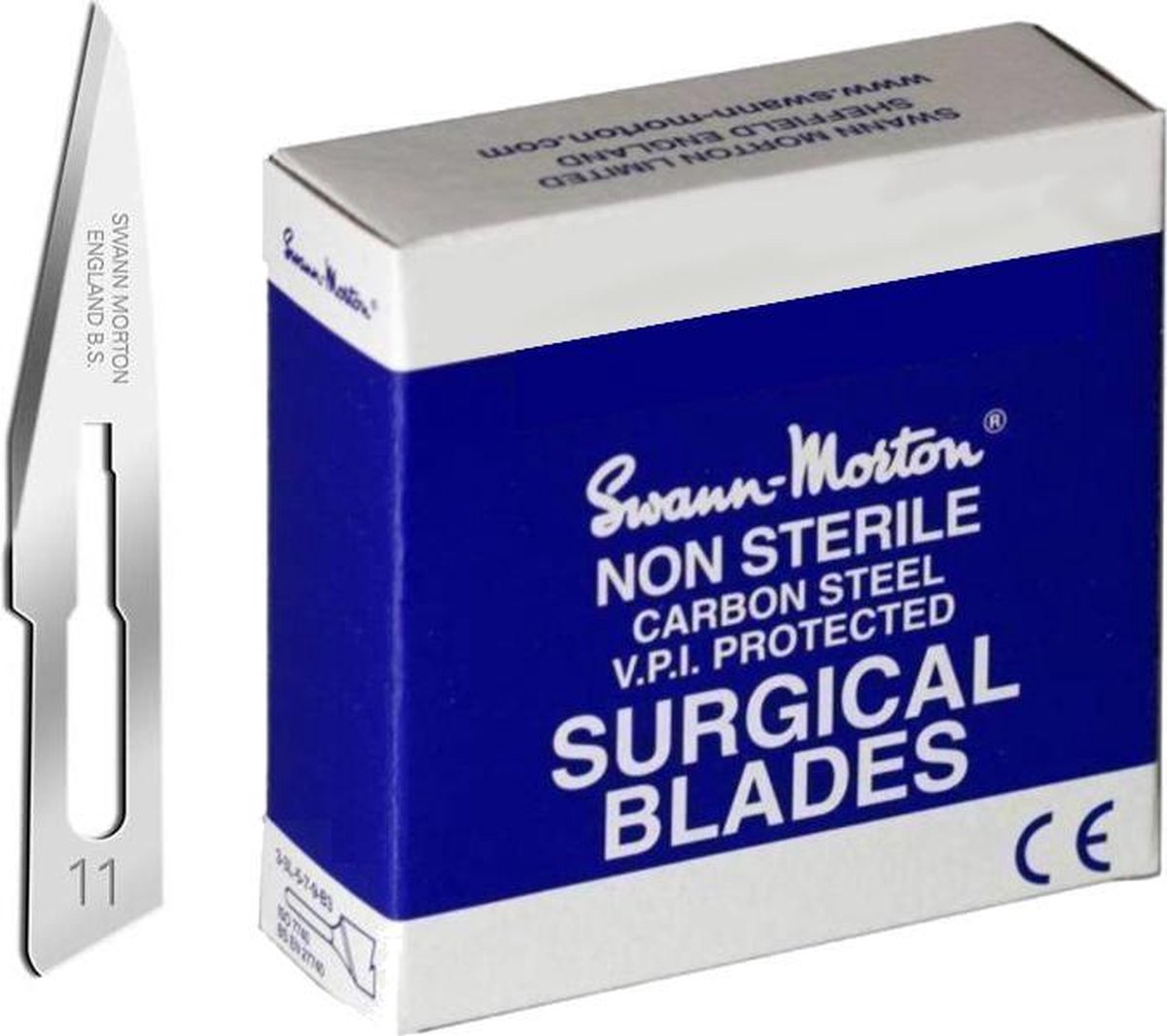 311 SM Lame de scalpel 40 mm Carbone carbone 100 pc(s)