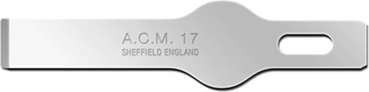 ACM17 SM Lame de scalpel 43 mm Carbone carbone 50 pc(s)