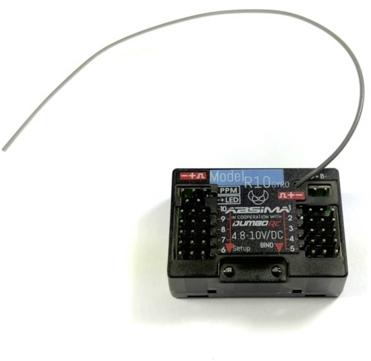 Absima R10GYRO Récepteur 10 canaux 2,4 GHz