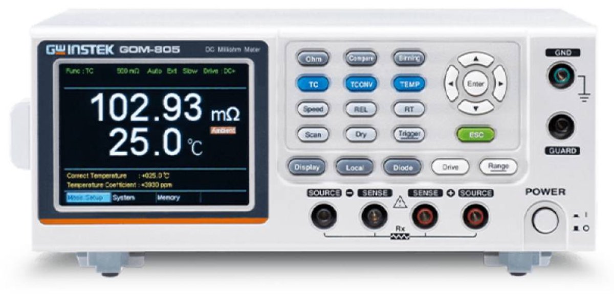 GW Instek GOM-804 Ohmmètre