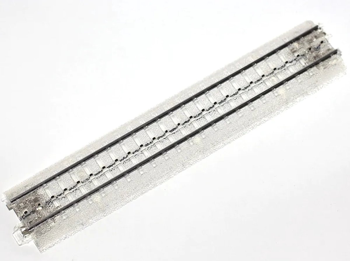 (H0) Voie C Märklin (avec ballast) 020197 Rail droit