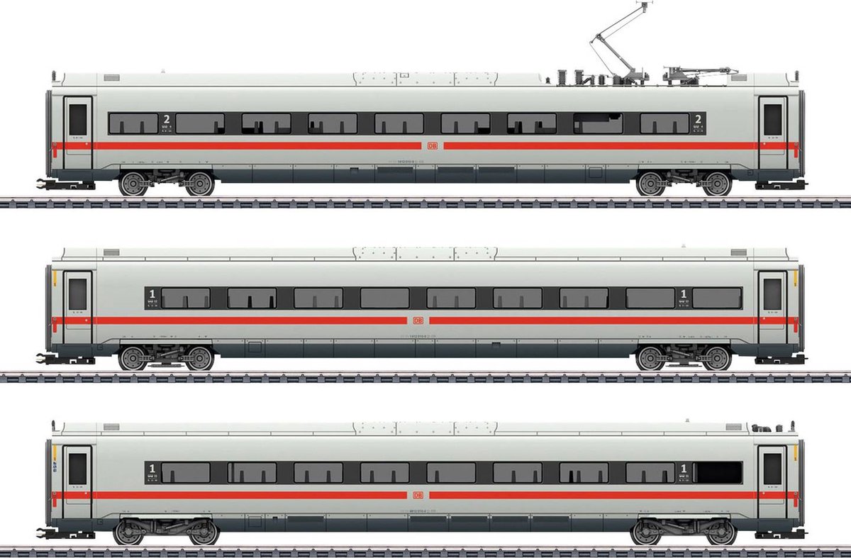 Märklin 43724 (H0) Coffret de 3 voitures de complément pour lICE4