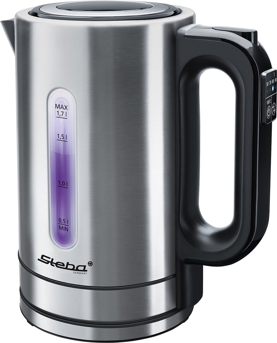 Steba WK 21 Bouilloire acier inoxydable Contenance: 1.7 l