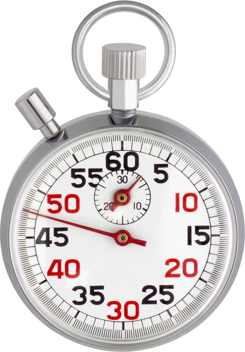 TFA Dostmann 38.1022 Chronomètre analogique métal