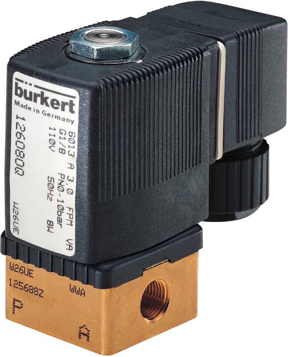 Vanne à commande directe 2/2 voies Bürkert 134237 24 V/DC manchon G 1/8 1 pc(s)