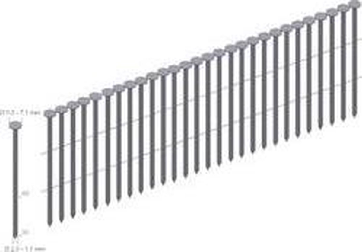 Prebena CNW31/90BK Clous Coil en rouleau Type CNW 3600 pc(s)
