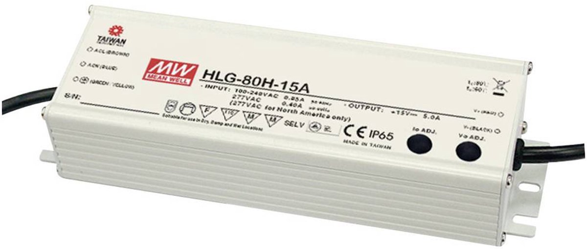 Driver LED MEAN WELL HLG-80H-24A