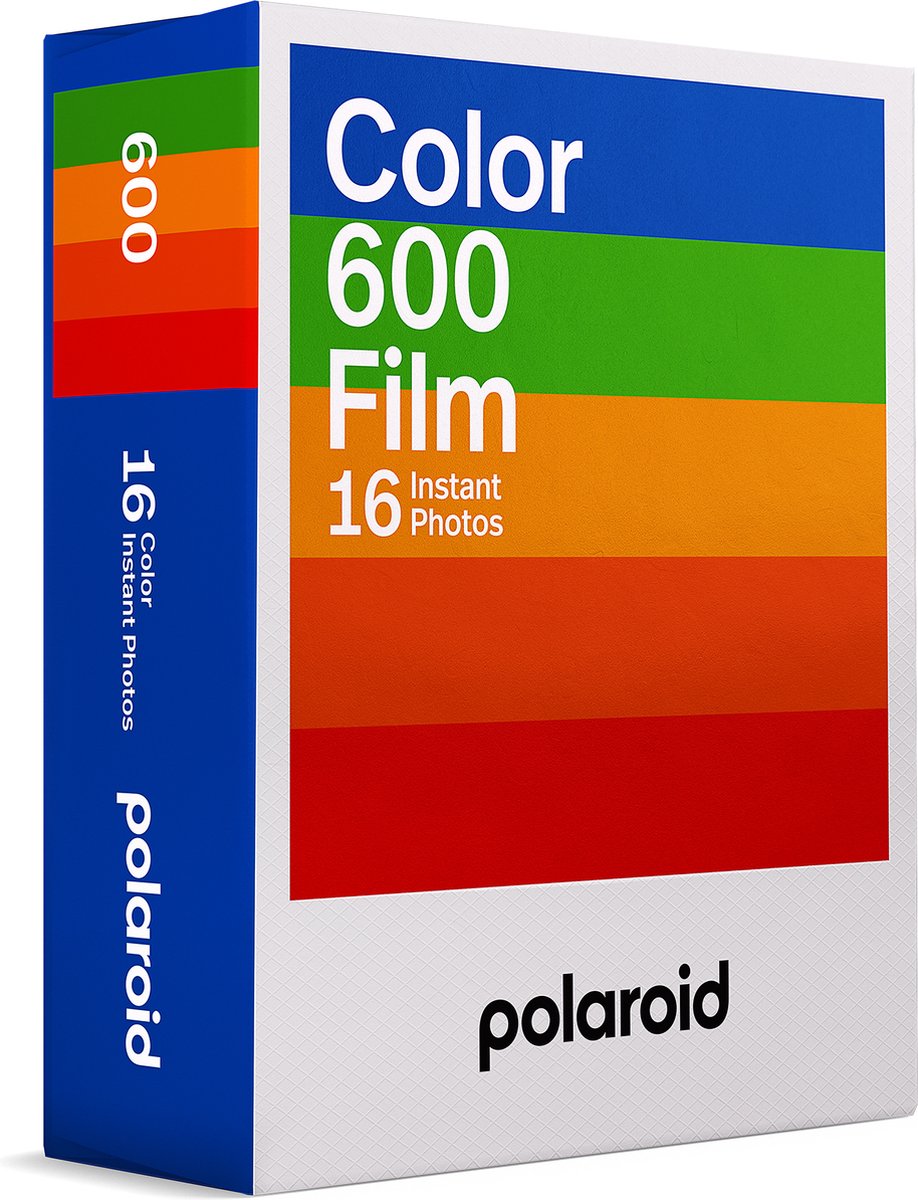 Polaroid 600 Color Film Pack 2x8 Film instantané